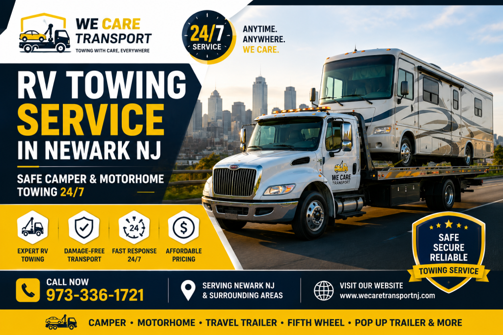 RV towing service in Newark NJ