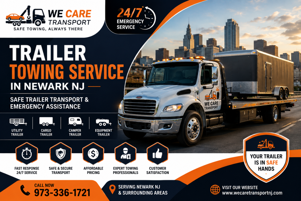 trailer towing service in Newark NJ