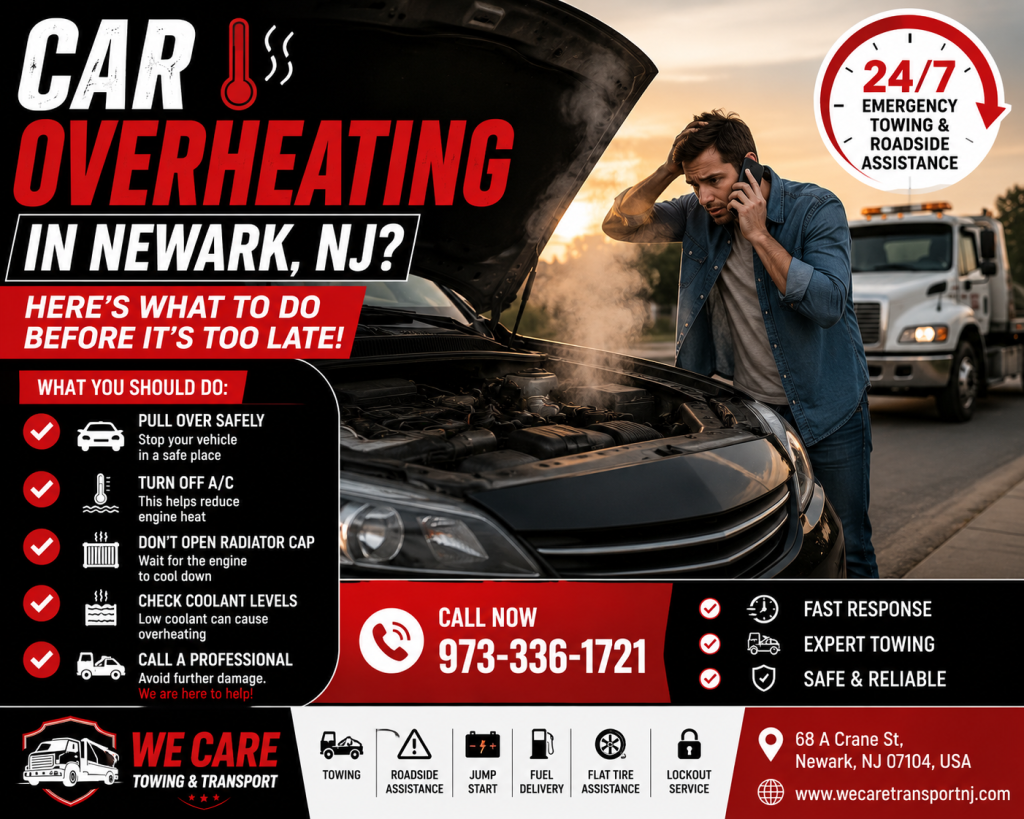 car overheating in Newark NJ