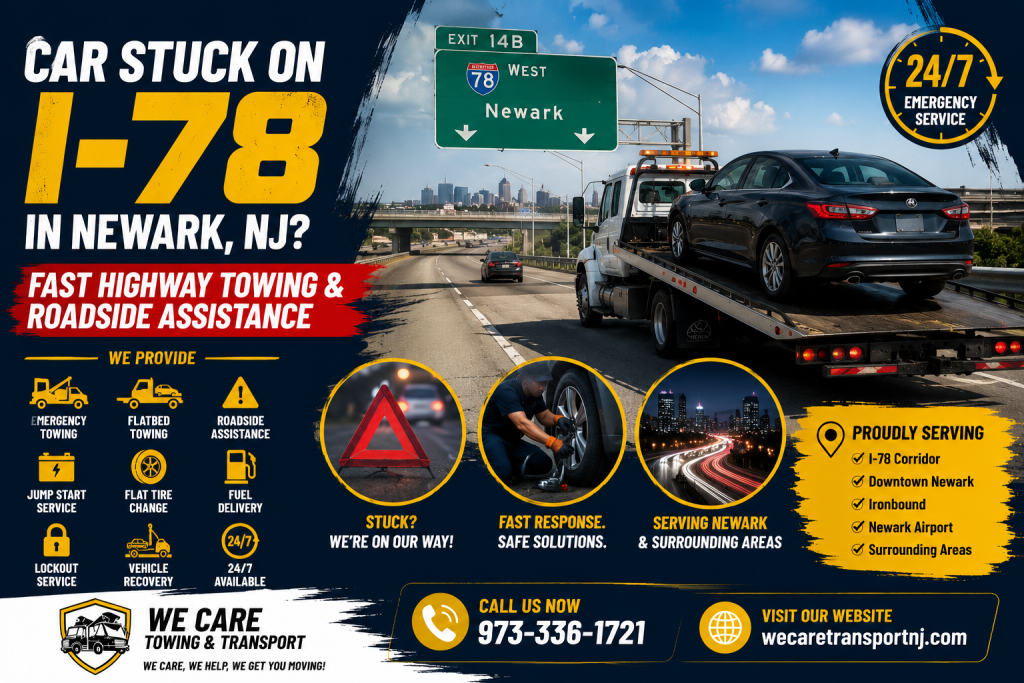 I-78 Highway Towing Newark NJ