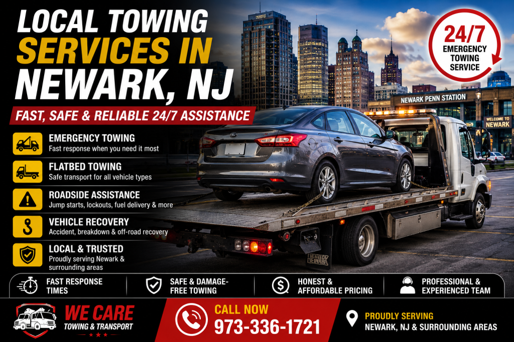 Local Towing Services in Newark NJ