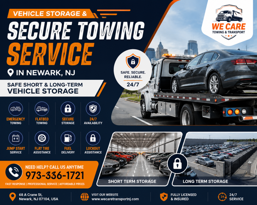 vehicle storage service in Newark NJ