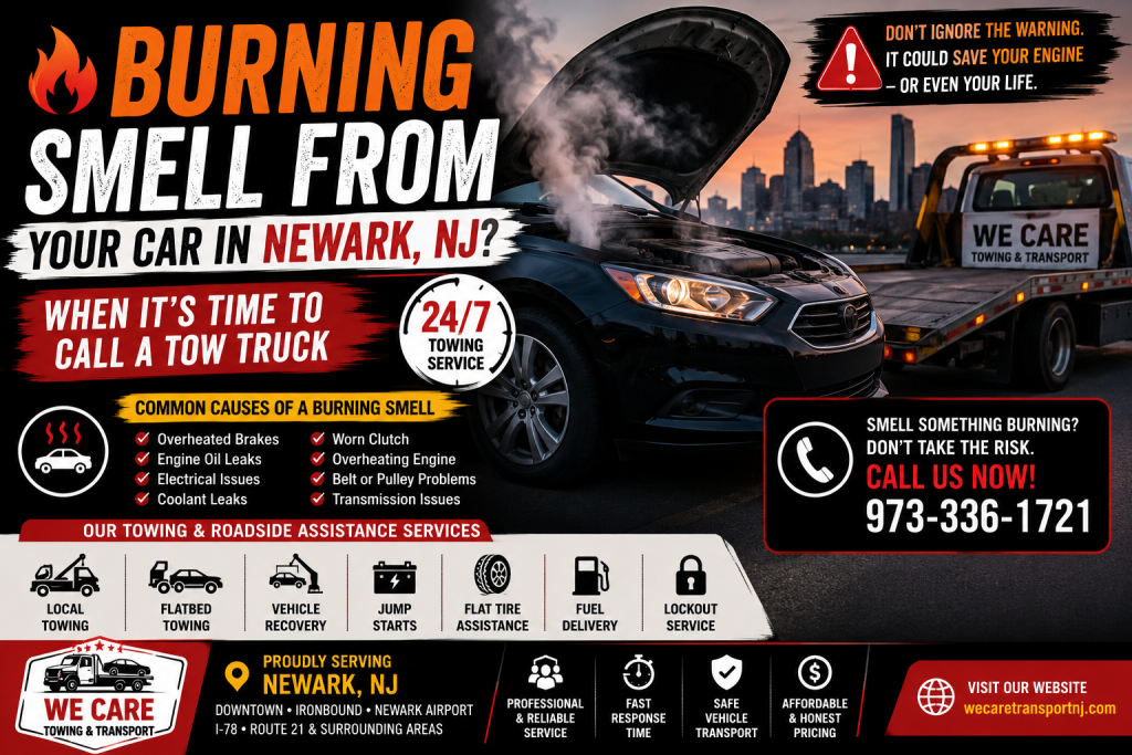 Burning Smell From Car Newark NJ