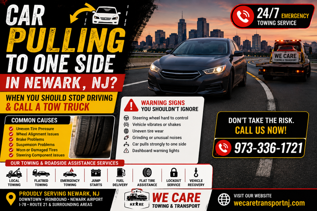 Car Pulling to One Side Newark NJ