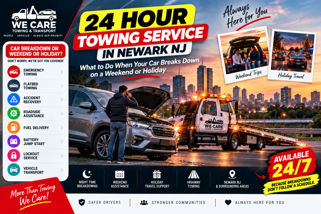 24 hour towing near me on weekends