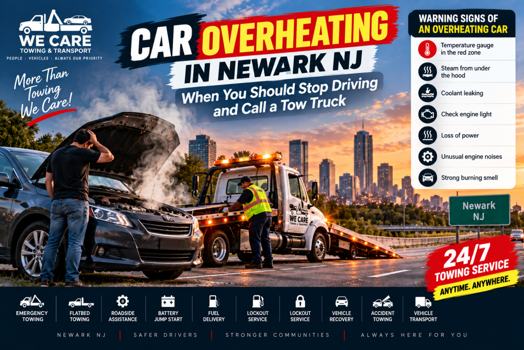 car overheating in Newark NJ